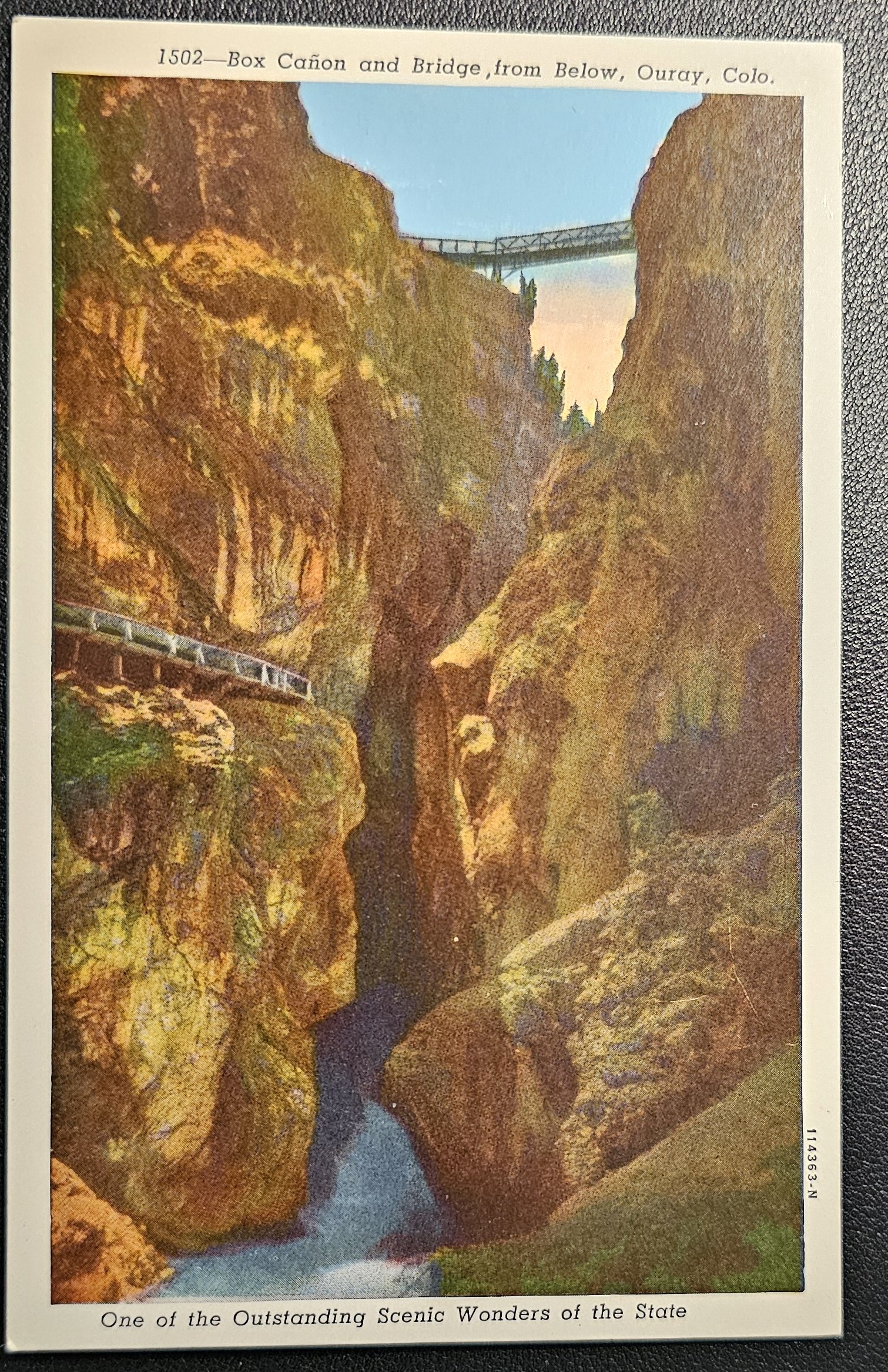 postcard USA - CO - Colorado #0010 (image for) postcard USA - CO - Colorado #0010